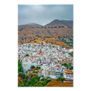 Competa Costa Del Sol Andalucia Spain Photo Print