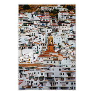 Competa Costa Del Sol Andalucia Spain Photo Print