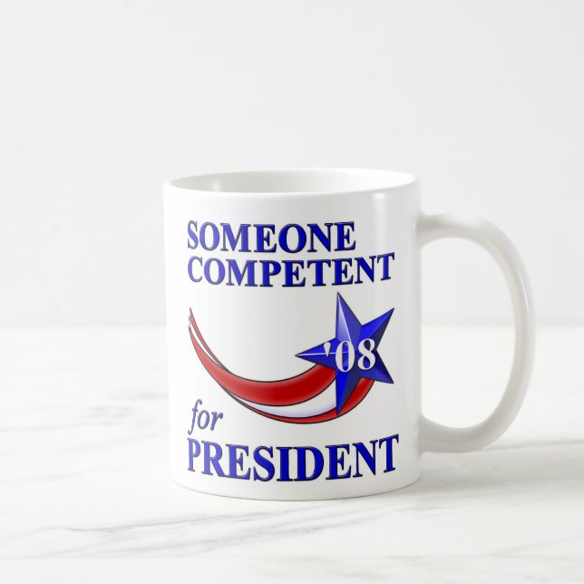 Competent President Coffee Mug (Right)