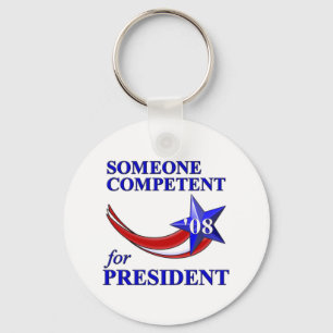 Competent President Key Ring