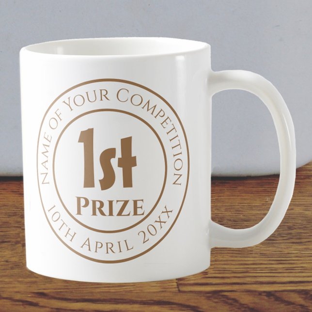Competition 1st Prize Trophy Award Coffee Mug (Creator Uploaded)