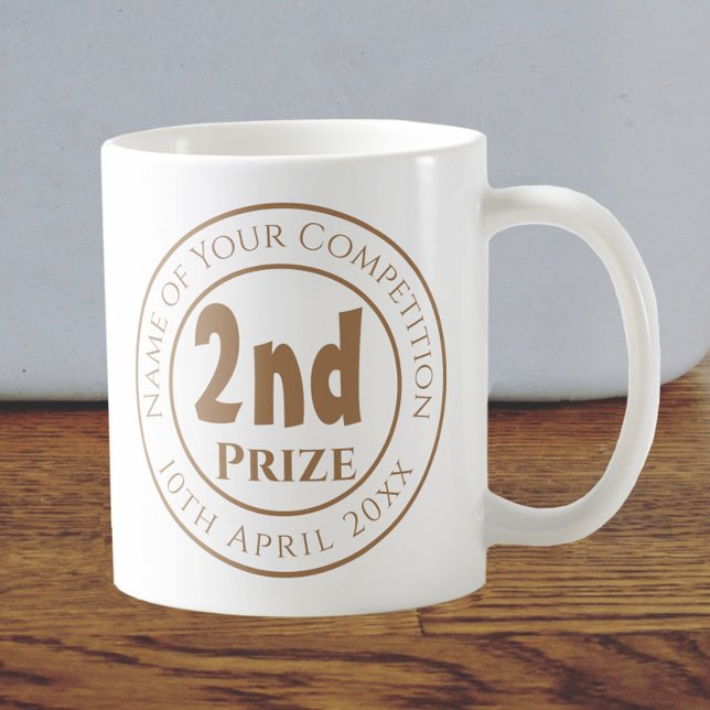 Competition 2nd Prize Trophy Award Coffee Mug (Creator Uploaded)