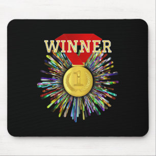 Competition Prize Winner Gold Medal #1 Mouse Mat