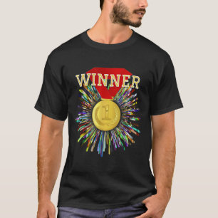 Competition Prize Winner Gold Medal #1 T-Shirt