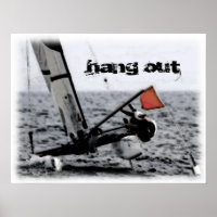 Competition Sailing Catamaran Picture