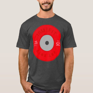 Competition Weightlifting Plates 25kg  T-Shirt