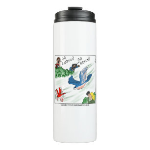 Competitive Birdwatching (comic) Thermal Tumbler