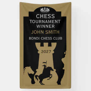 Competitive Chess Players Award Banner