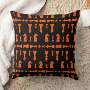 Competitive Chess Players Cushion