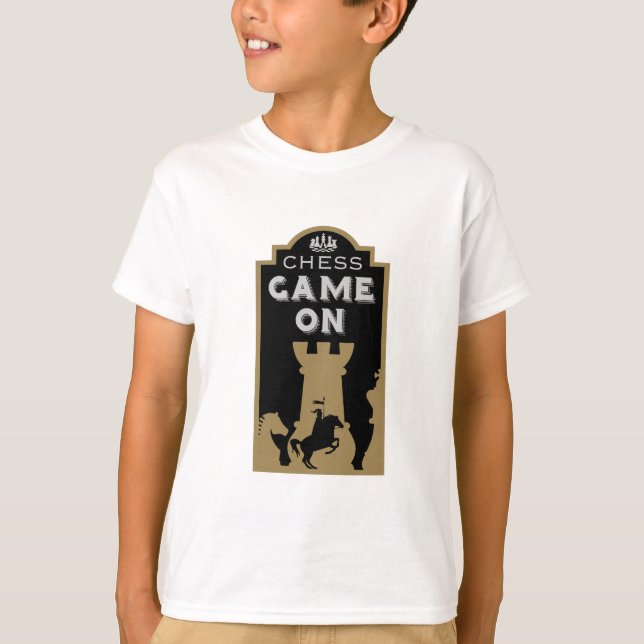 Competitive Chess Players T-Shirt (Front)