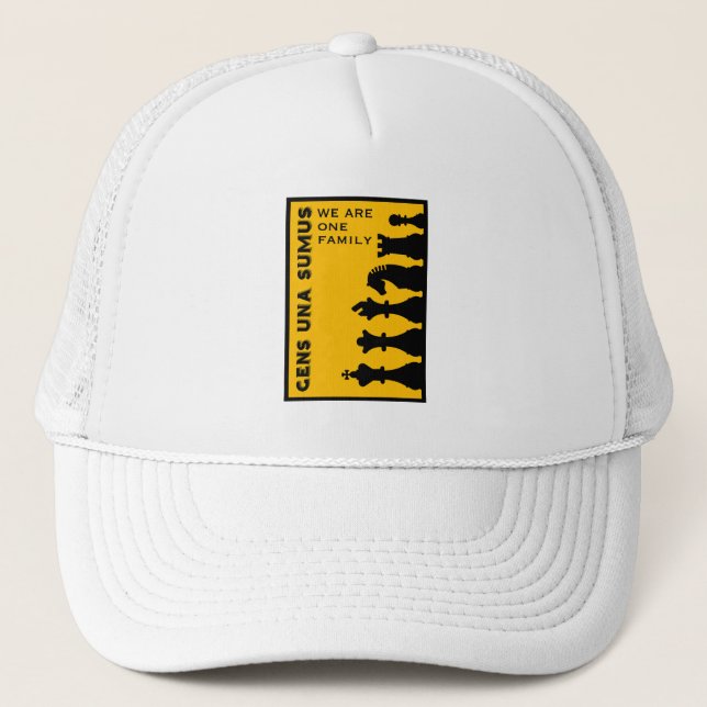 Competitive Chess Players Trucker Hat (Front)