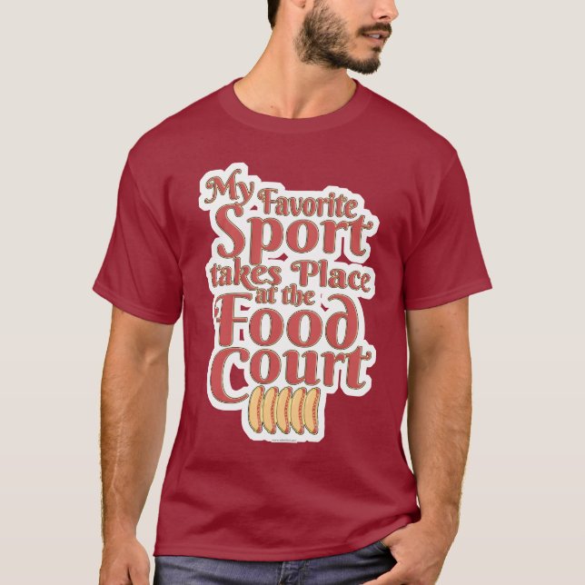 Competitive Eating Slogan T-Shirt (Front)