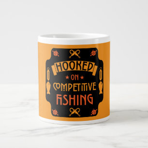 Competitive Fishing Gifts Large Coffee Mug