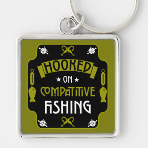 Competitive Fishing Tournament Key Ring
