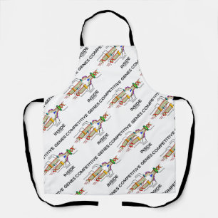 Competitive Genes Inside DNA Replication Humour Apron