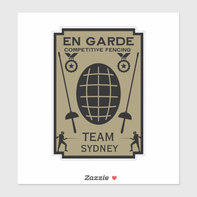 Competitive Sword Fencing (Sheet)