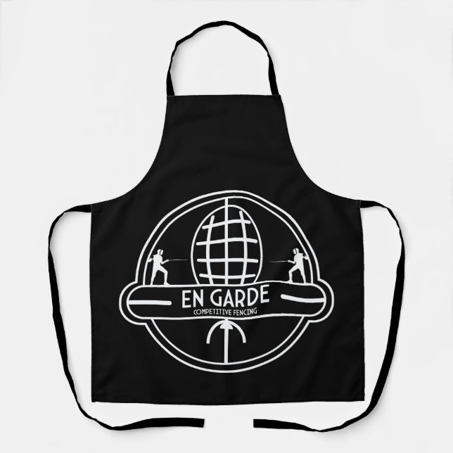 Competitive Sword Fencing Apron (Front)