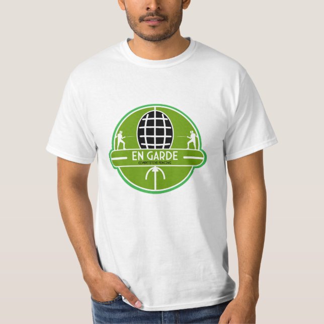 Competitive Sword Fencing T-Shirt (Front)