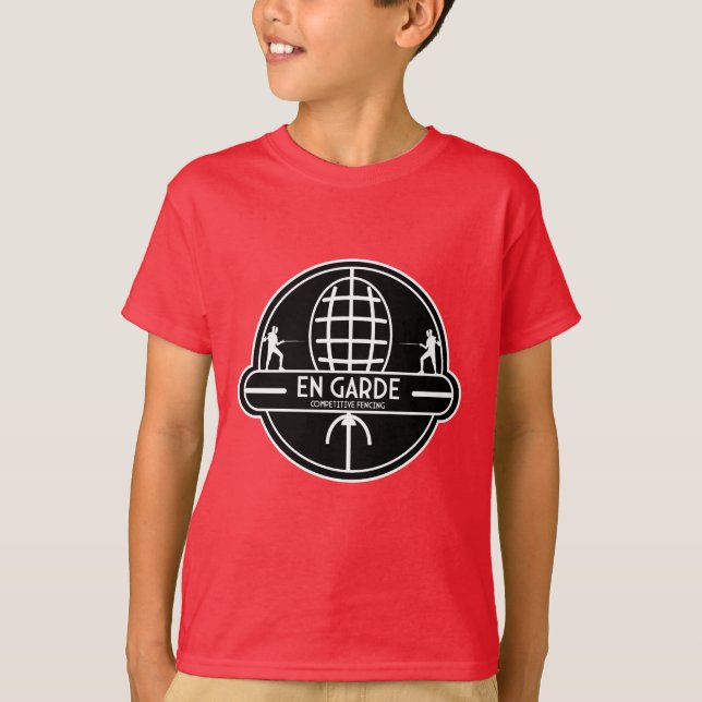 Competitive Sword Fencing T-Shirt (Front)
