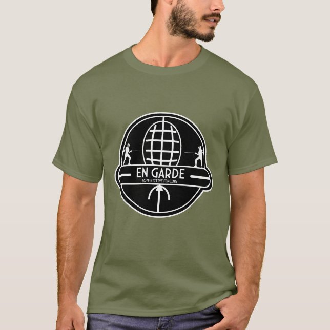 Competitive Sword Fencing T-Shirt (Front)