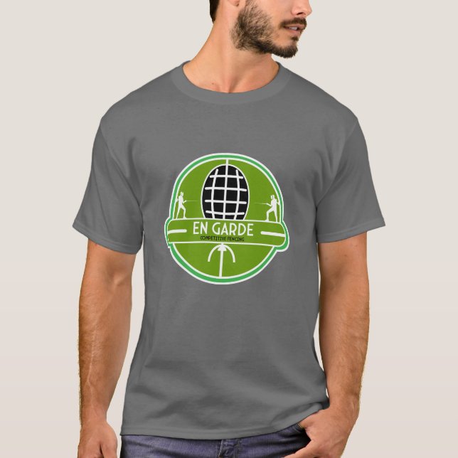 Competitive Sword Fencing T-Shirt (Front)