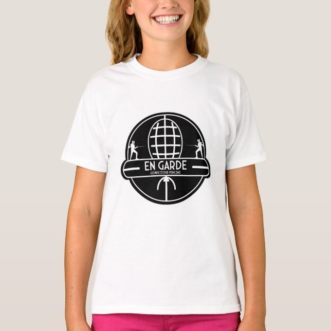 Competitive Sword Fencing T-Shirt (Front)
