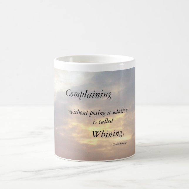 COMPLAINING-TEDDY ROOSEVELT MUG (Center)