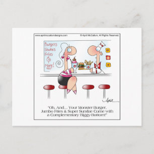 COMPLEMENTARY ITEM by April McCallum Postcard