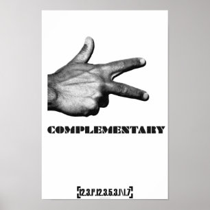 complementary poster