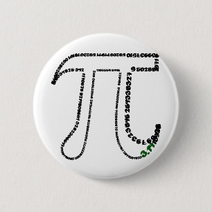 Complete Pi Day 6 Cm Round Badge