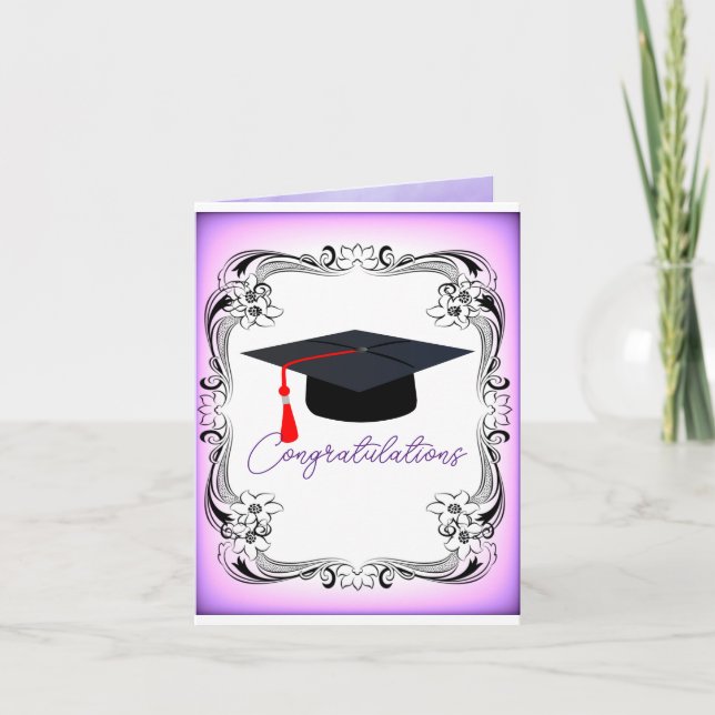 Complete the Degree  Card (Front)