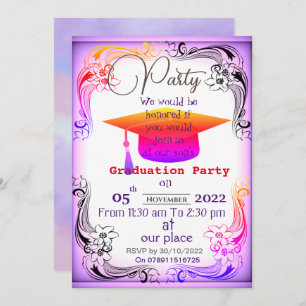 Complete the Degree   Invitation