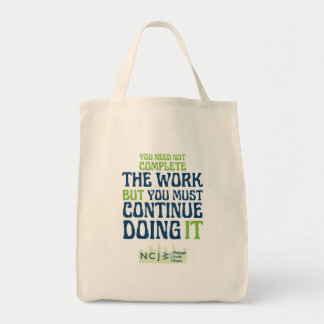 Complete the Work  Tote Bag