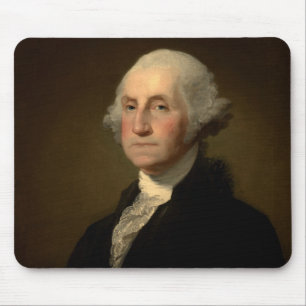 Completed Anthaeneum George Washington, Stuart Mouse Mat