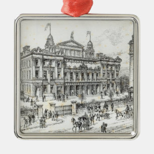 Completed buildings of the People's Palace Metal Tree Decoration