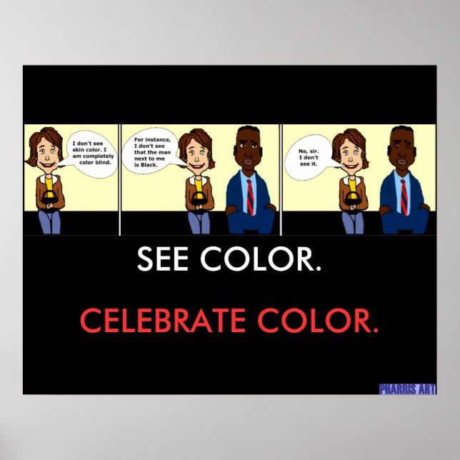 Completely Colour Blind Poster (Front)