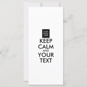Completely Personalised KEEP CALM and YOUR TEXT