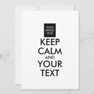 Completely Personalised KEEP CALM and YOUR TEXT