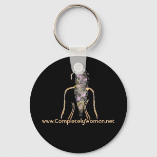 Completely Woman Logo Keychain