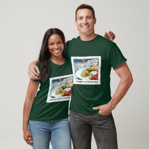 Complex Carbohydrates Funny Foodie Philosophy  T-Shirt