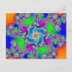 Complex Fractal Pattern: Postcard