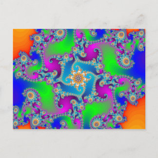 Complex Fractal Pattern: Postcard