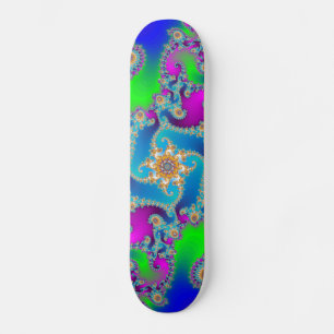 Complex Fractal Pattern: Skateboard