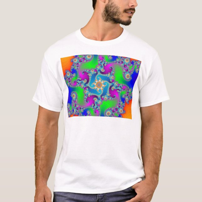 Complex Fractal Pattern: T-Shirt (Front)