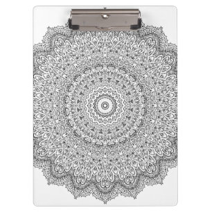 Complex Mandala Pattern Clipboard