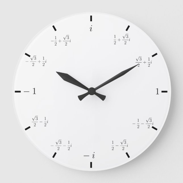 Complex Math Clock (Front)