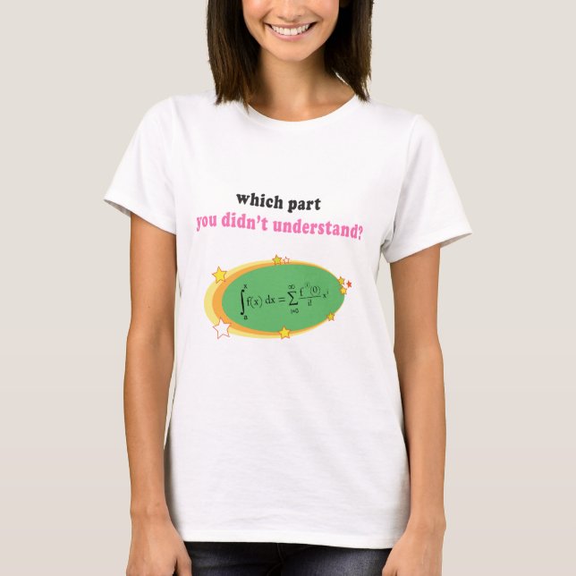 Complex Math Equation T-Shirt (Front)