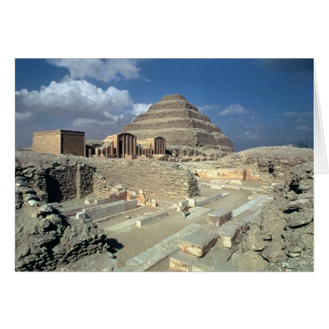 Complex of Djoser including the Step Pyramid (Front Horizontal)