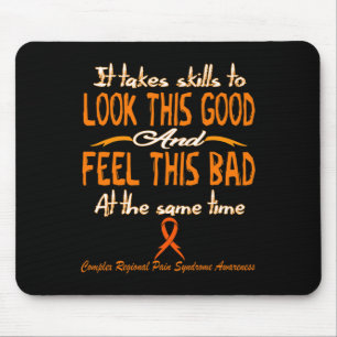 complex regional pain syndrome awareness 3 mouse mat