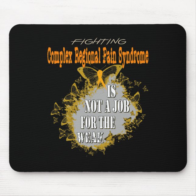 Complex Regional Pain Syndrome Awareness 4  Mouse Mat (Front)